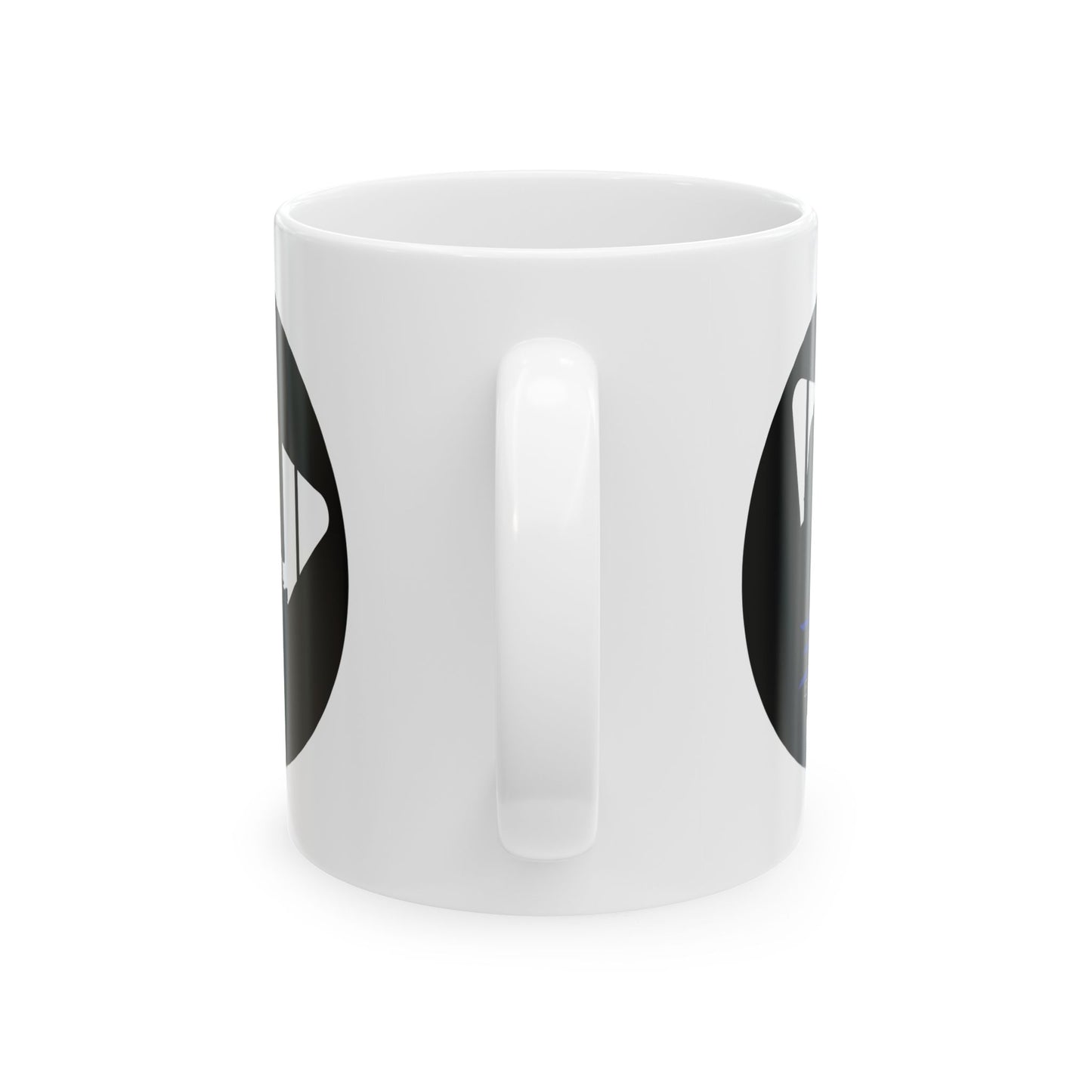 Eli Jaxon Piano Man Silhouette - Ceramic Mug 11oz