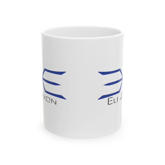 Eli Jaxon - Custom Ceramic Mug - (11oz & 15oz) - Perfect for Coffee Lovers and Personalized Gifts