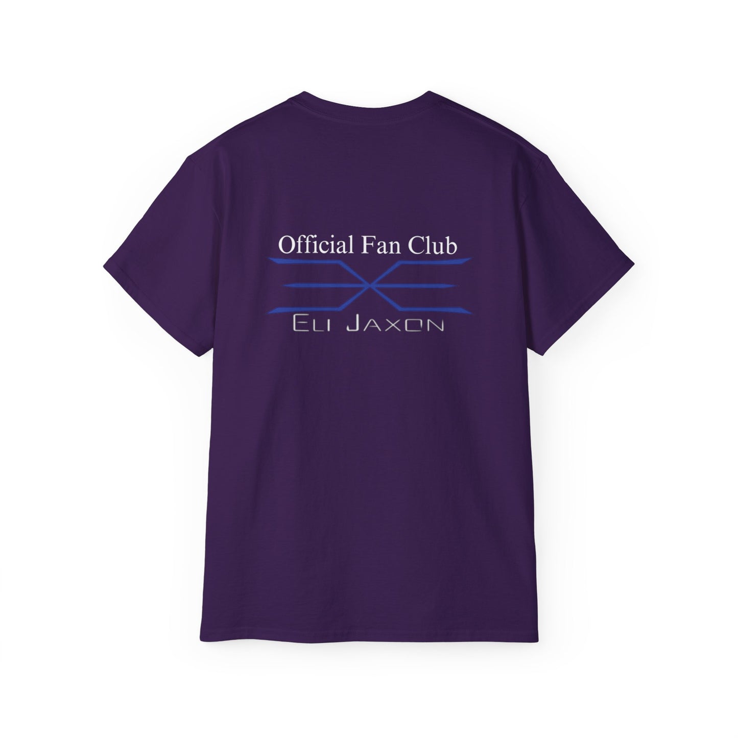 Official Eli Jaxon Fan Club (BACK Print only) - Unisex Ultra Cotton Tee